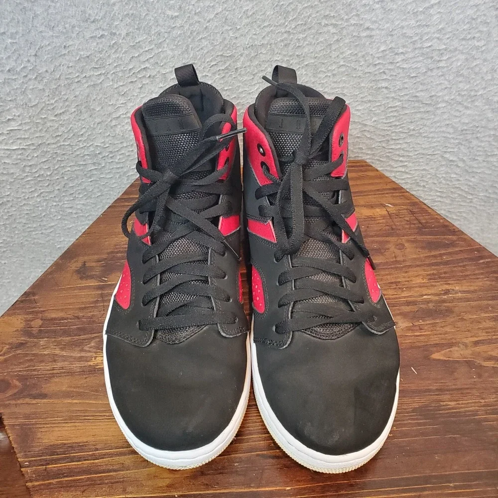Jordan Flight Legend Bred Trainers Shoes Men's Size 10 Black Red AA2526 006